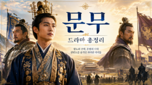 문무왕 김법민을 중심으로 김유신과 연개소문, 삼국시대 전쟁과 왕권의 분위기를 밝게 표현한 KBS 대하드라마 문무 총정리 대표 이미지