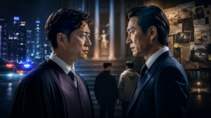 유어 아너 판사와 권력자의 대립을 표현한 범죄 스릴러 대표 이미지
