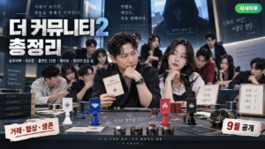 더 커뮤니티2 총정리 승우아빠 이수민 출연진 13인 웨이브 보이지 않는 손