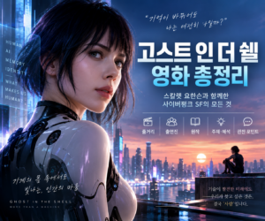 고스트 인 더 쉘 영화 스칼렛 요한슨 출연진 줄거리 원작 사이버펑크 SF 총정리