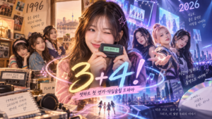 3+4! 드라마 앳하트 타임슬립 K팝 어드벤처 대표 이미지