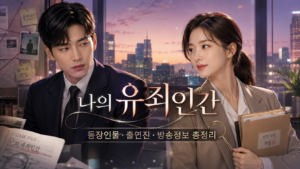나의 유죄인간 드라마 등장인물 출연진 방송정보 총정리 대표 이미지