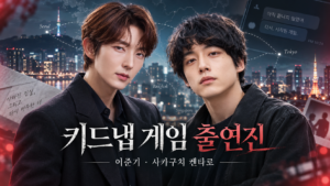 키드냅 게임 출연진 이준기 사카구치 켄타로 등장인물 대표 이미지