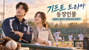 기프트 드라마 등장인물 김우빈 서은수 출연진과 고교 야구부 배경