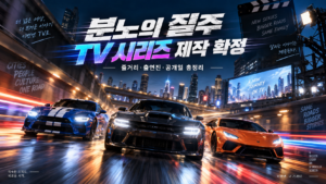 분노의 질주 TV 시리즈 제작 확정과 줄거리 출연진 공개일 안내 이미지